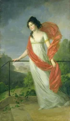 Portrait de la comtesse Theresia Fries (1779-1819), 1801